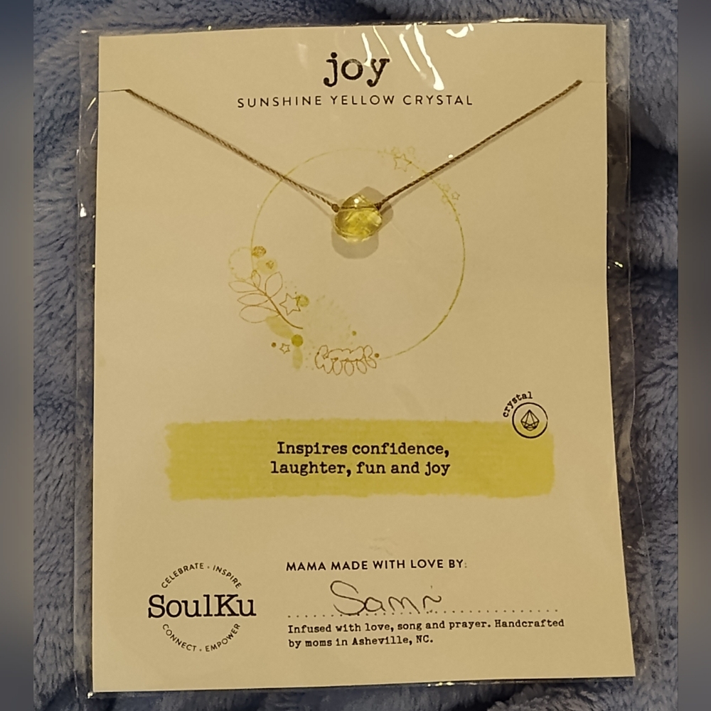 NWT! SOULKU "Joy" Necklace
